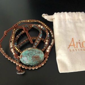 Aria Lattner wrap bracelet